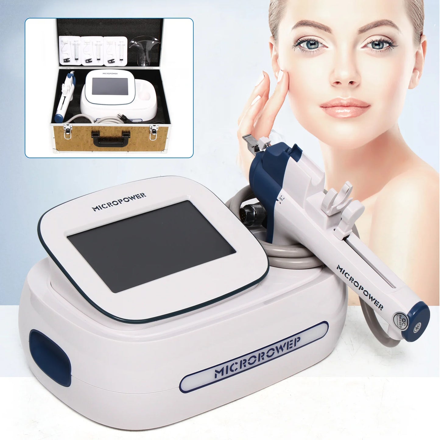 RF Beauty Machine 60W For Face LCD Facial Lifting Aging