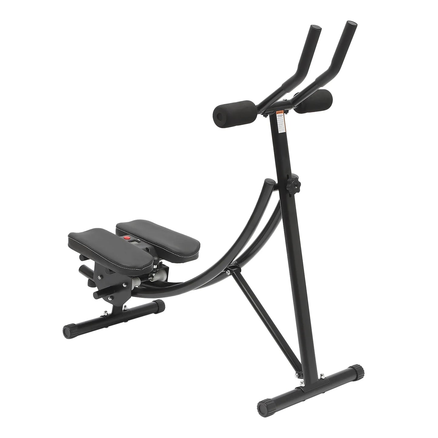 Foldable Ab Machine for Home Gym with LED Display