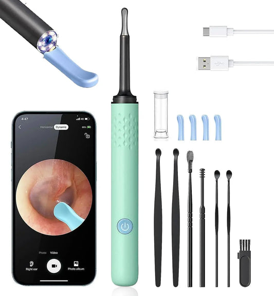 Ear Wax Removal Camera Tool 1080P HD Lens With Lights