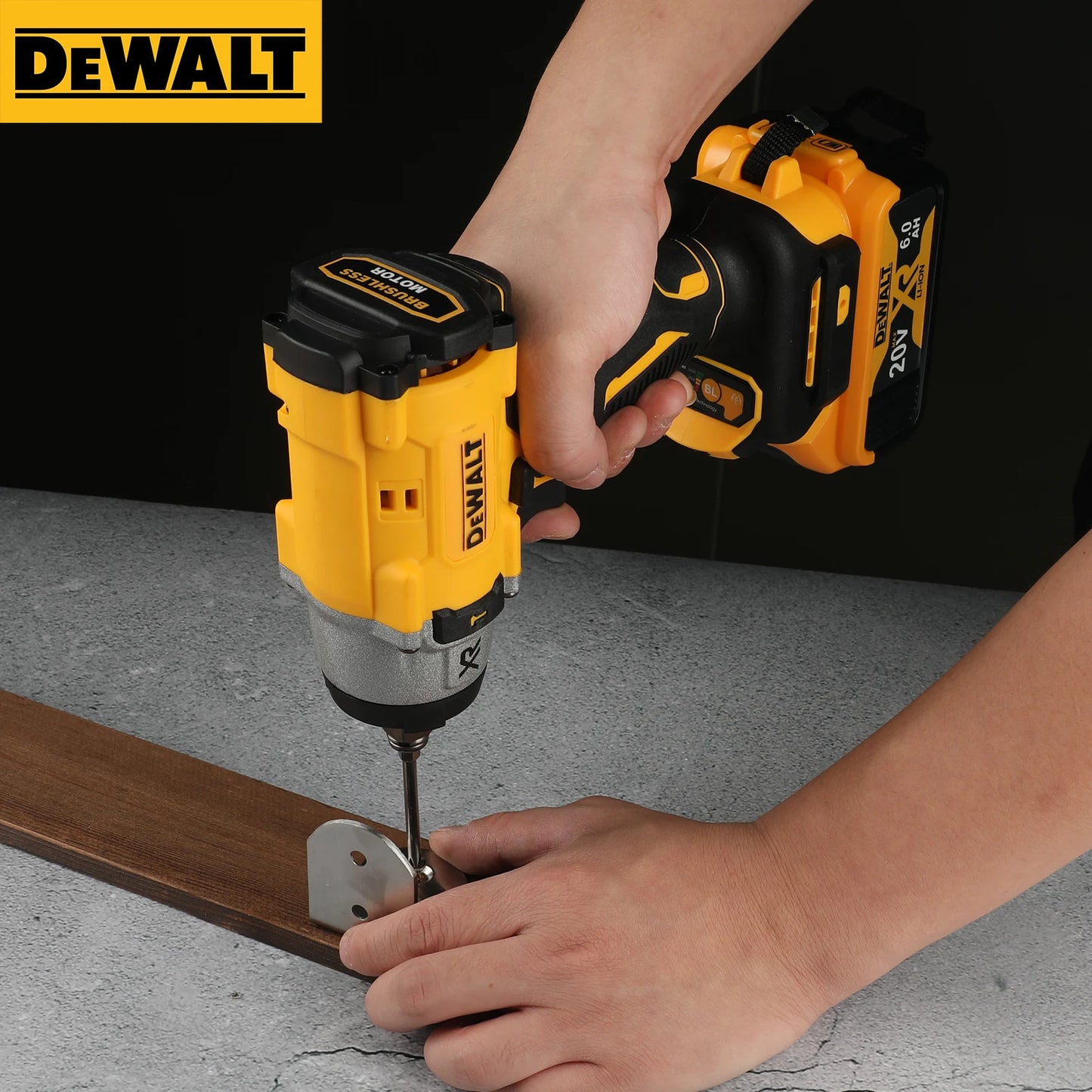 DEWALT DCF922 20V Max Brushless Impact Wrench, 3-Speed