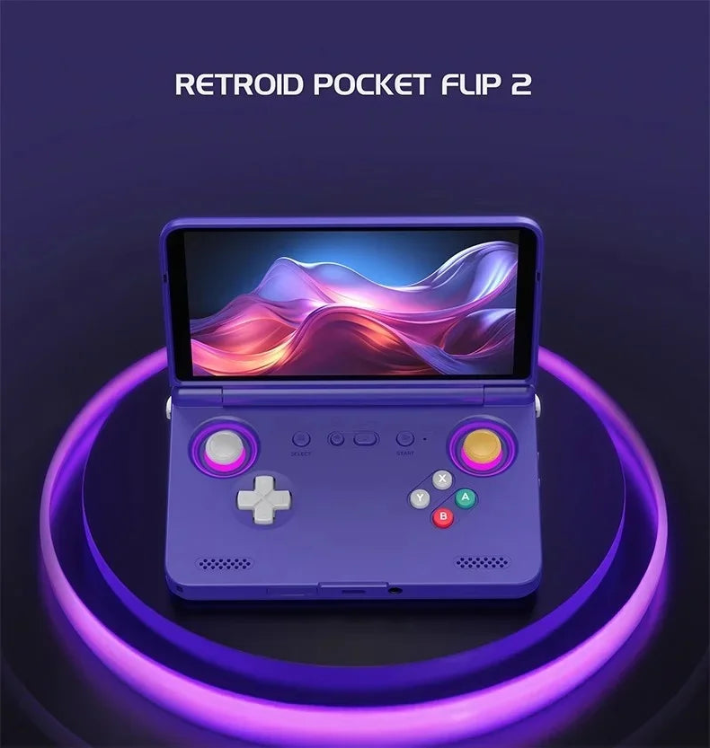 Retroid Pocket Flip2 Handheld Game Console Android 13