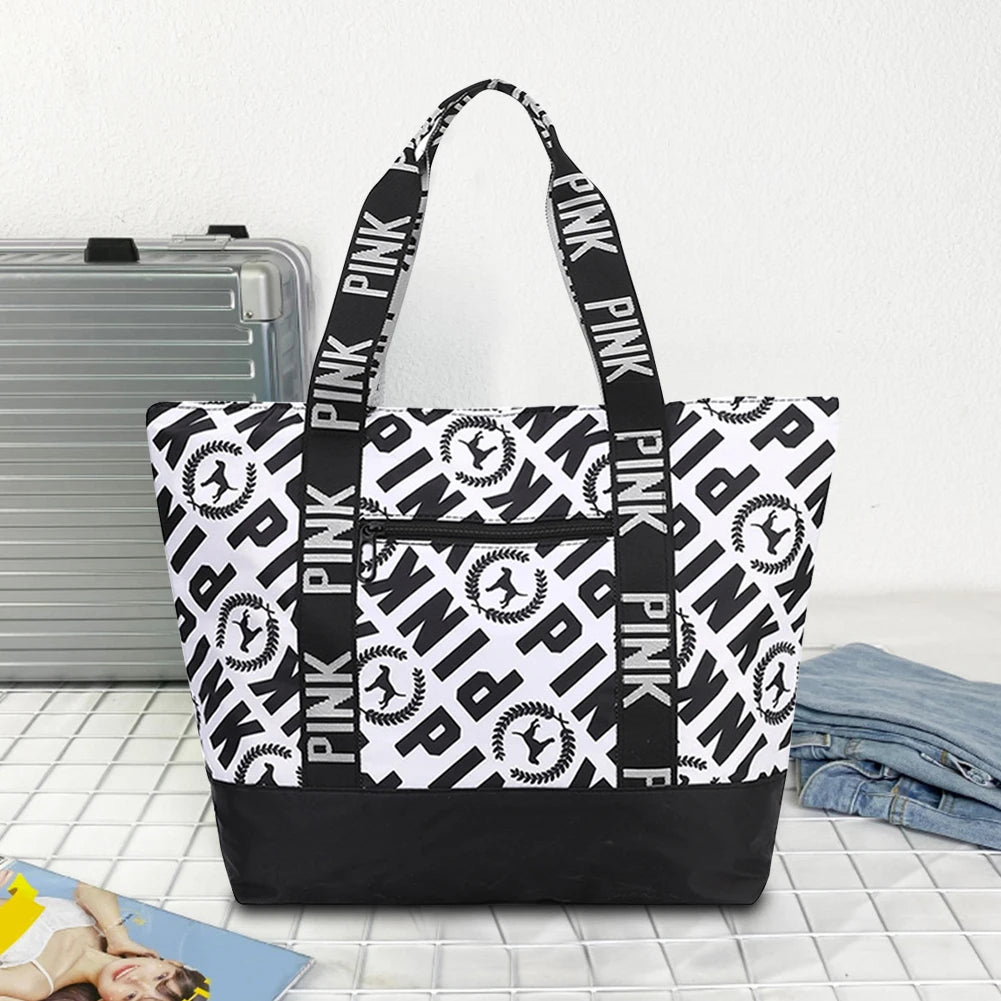 APWIKOGER Nylon Weekender Bag For Travel Fits Bluetooth Earphones