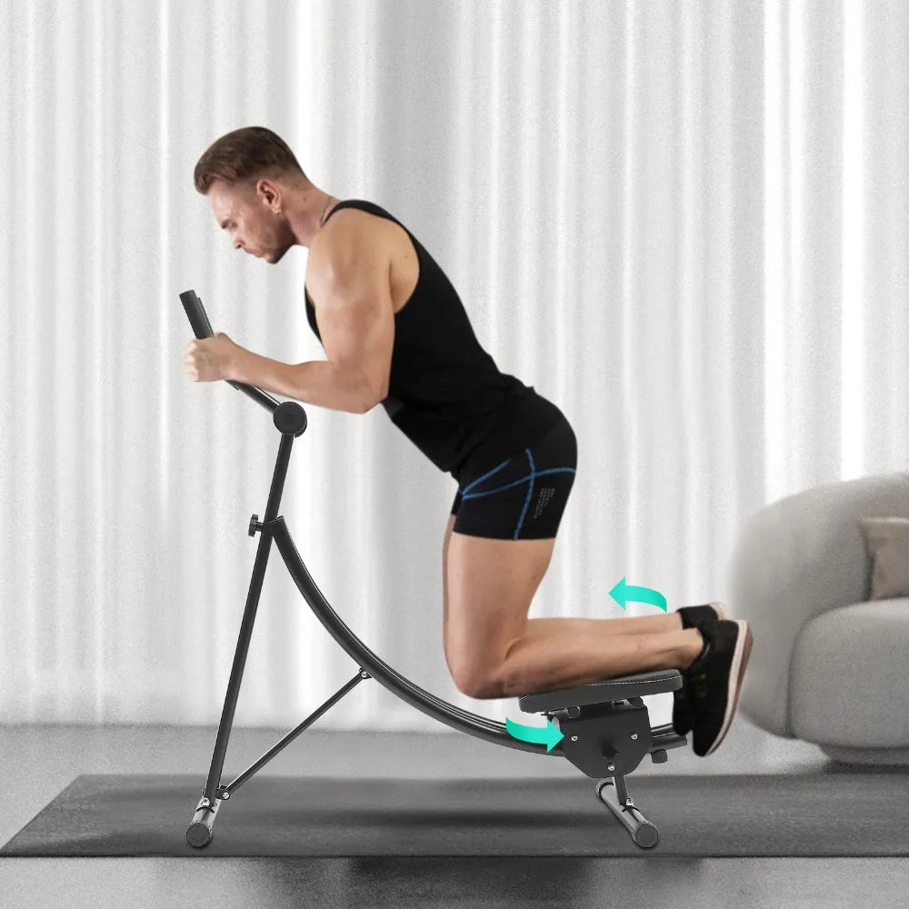 Ab Workout Machine for Home Gym Foldable Core Exercise Equipment