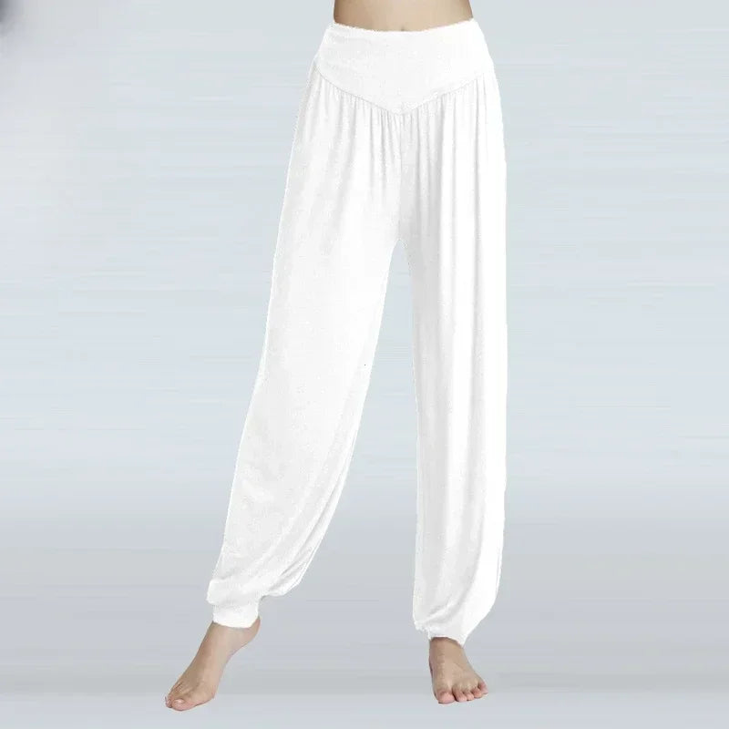Women's Elastic Yoga Pants Loose Casual Breathable Comfortable