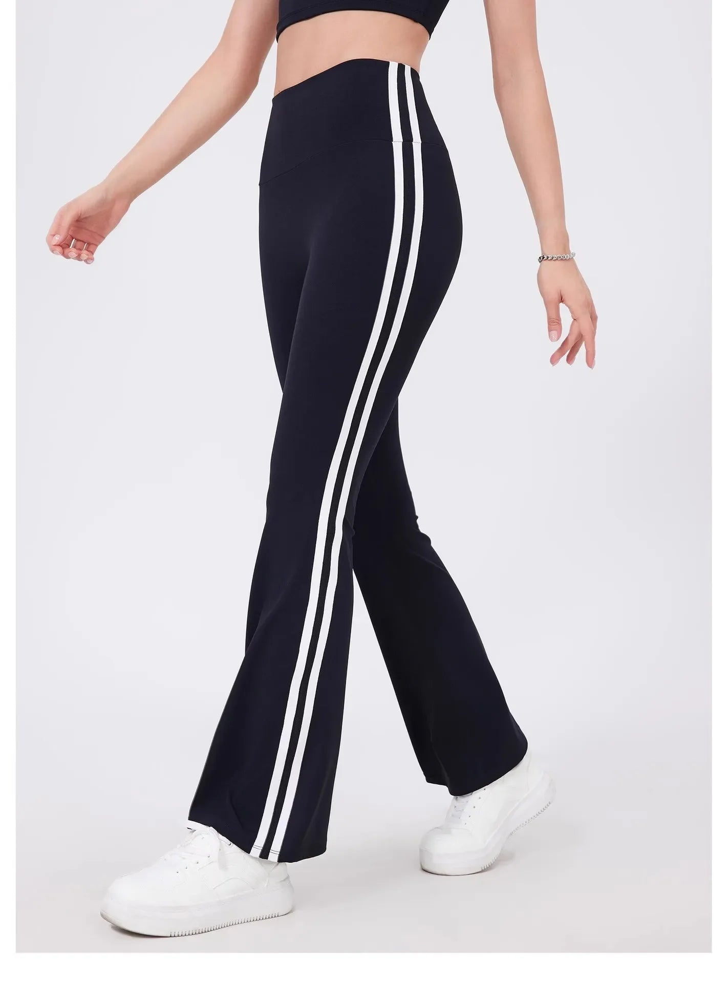 Women's High Waist Flared Yoga Pants Activewear Leggings