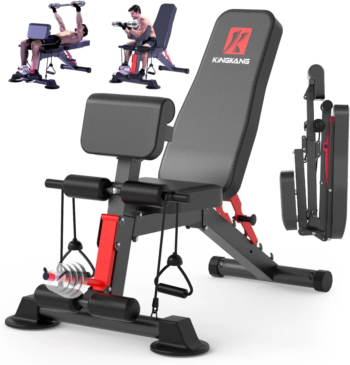 Foldable 14-In-1 Dumbbell Bench With 1000 Lbs Capacity