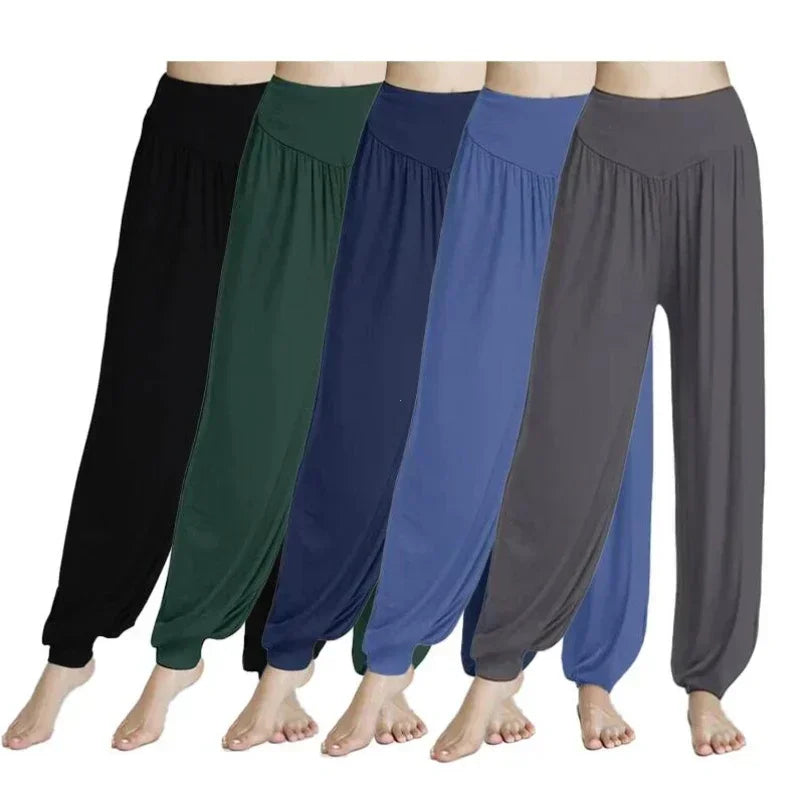 Women's Elastic Yoga Pants Loose Casual Breathable Comfortable