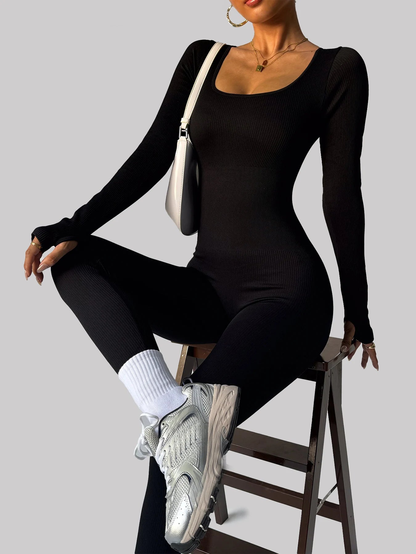 Women's One-Piece Yoga Jumpsuit Bodysuit For Streetwear