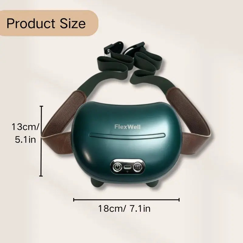 Shoulder and Neck Massager With Kneading and Heat Therapy