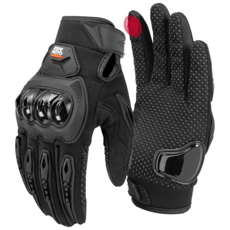 Motorcycle Gloves For Men Women Touchscreen Anti Slip Dirt Bike Riding