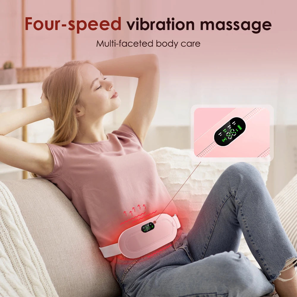 Hailicare Menstrual Heating Pad Warm Palace Belt For Pain Relief