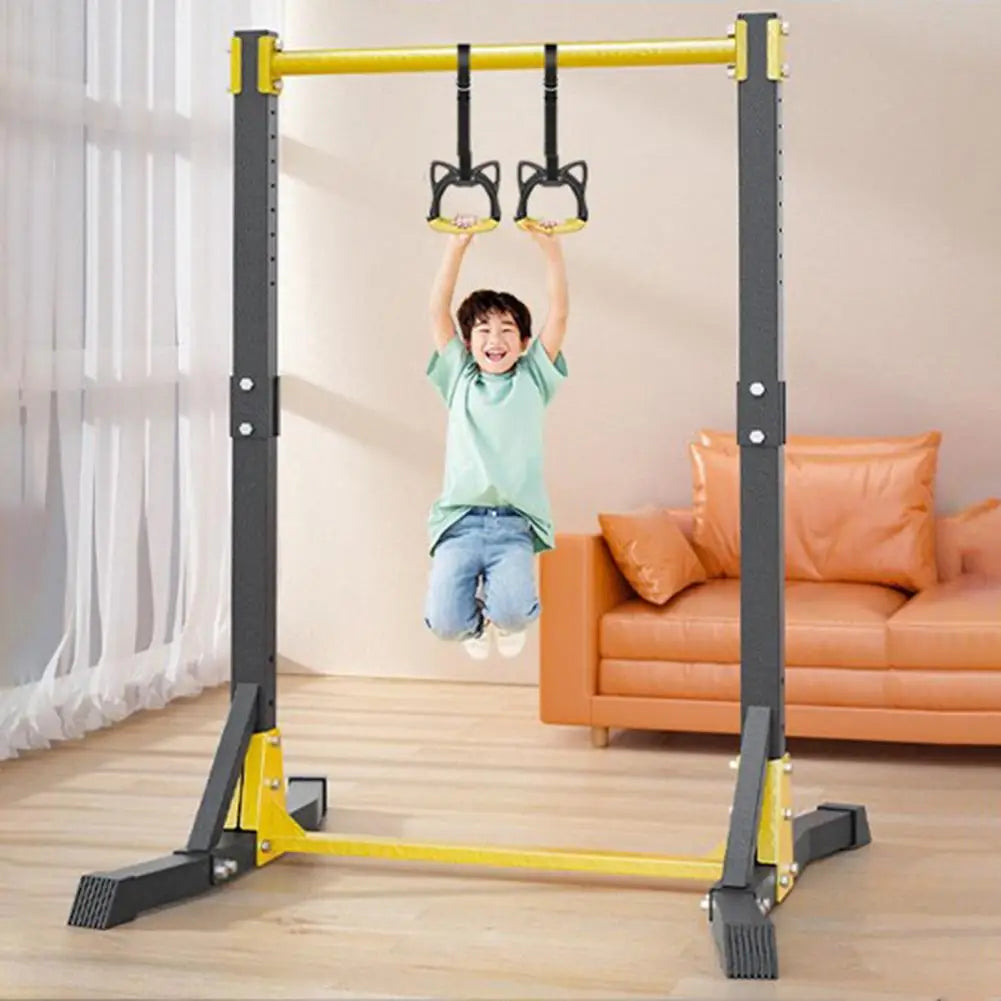Free Standing Pull Up Station 400LBS 11-Position Adjustable Gear