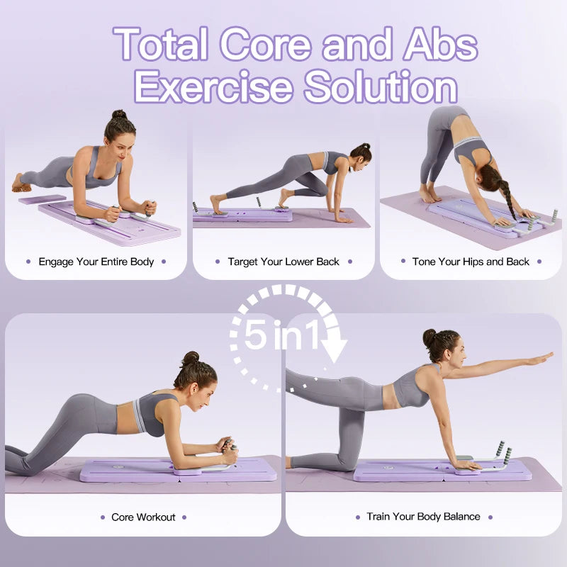 Cursor Fitness Ab Exercise Board for Home Pilates Core Training