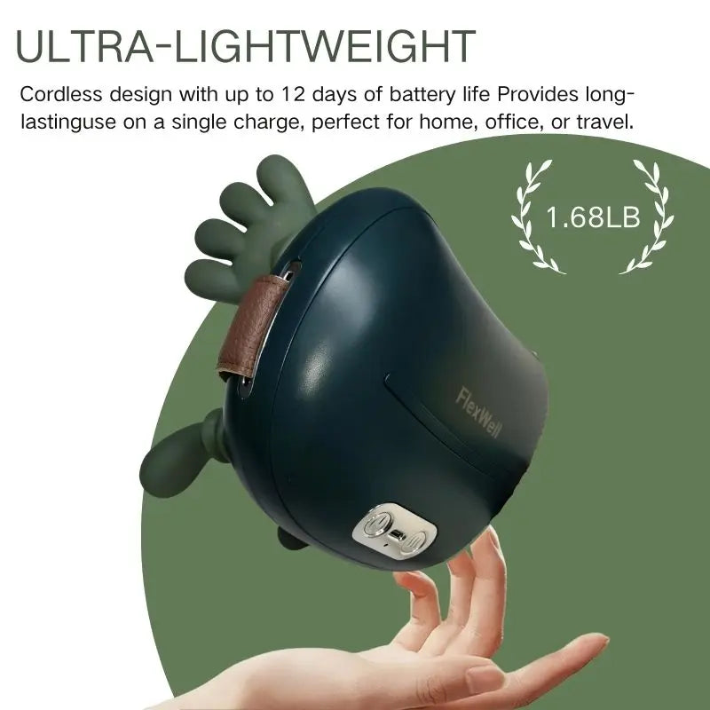 Shoulder and Neck Massager With Kneading and Heat Therapy