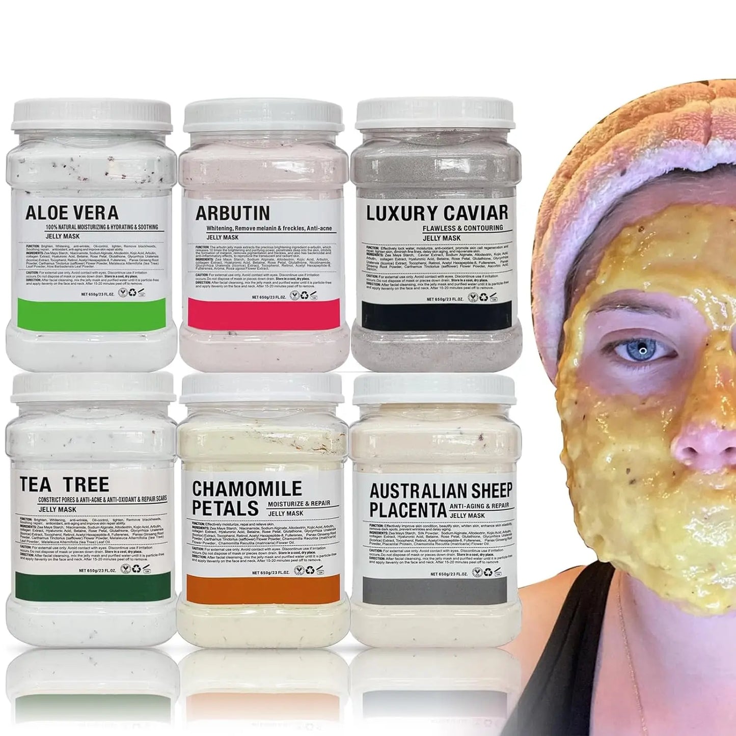 YMEYFAN Jelly Mask Powder Set Professional Facial Care