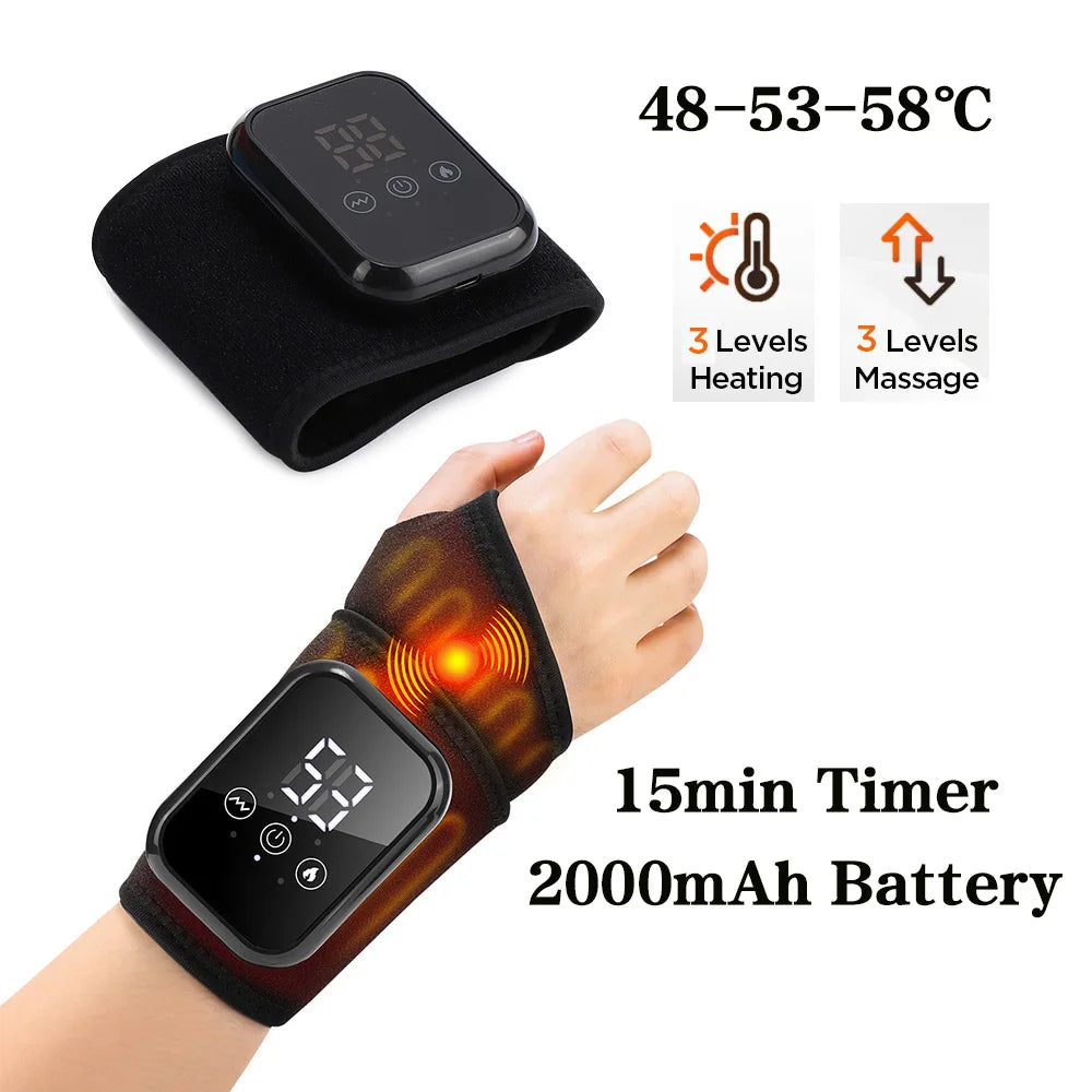 MOFAJIANG Electric Ankle And Wrist Massager With Hot Compress