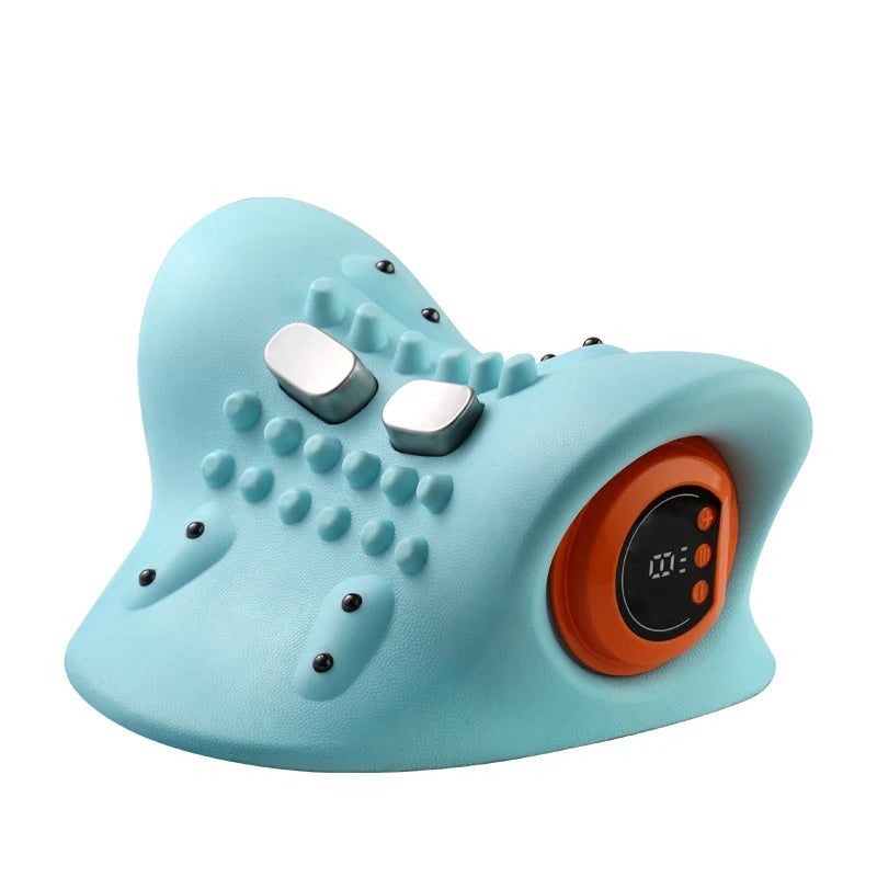 Neck Massager With Electric Shoulder Back And Neck Massage Pillow