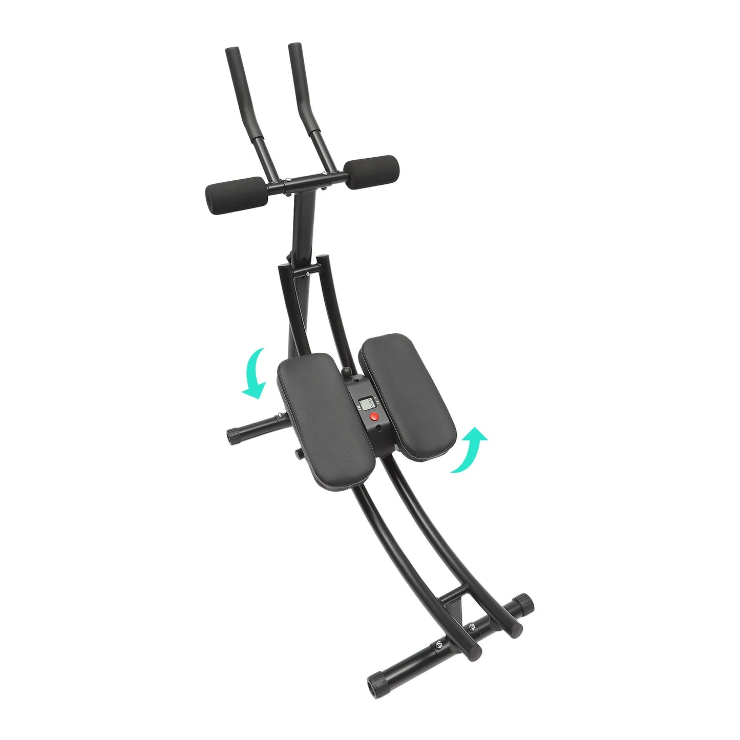Foldable Ab Machine for Home Gym with LED Display