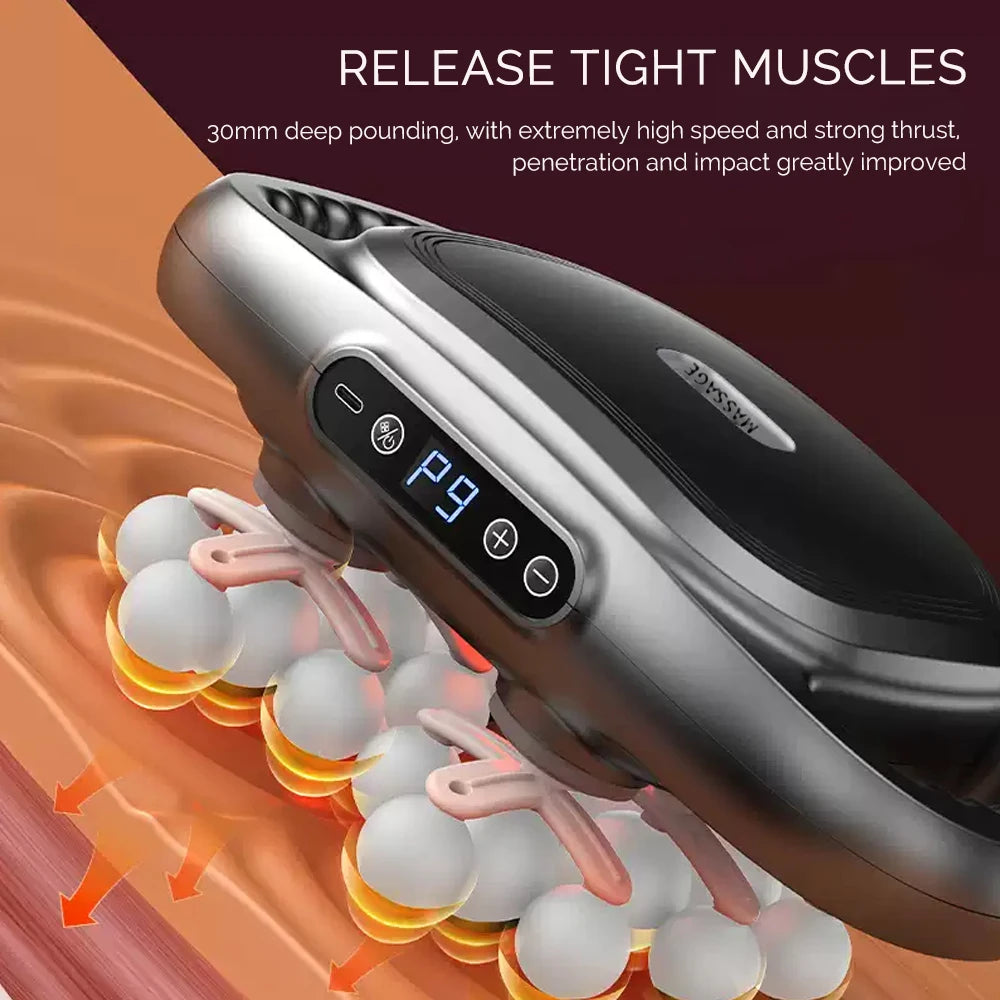 Foreverlily 22-Head Fascia Massage Gun High-Frequency Vibration