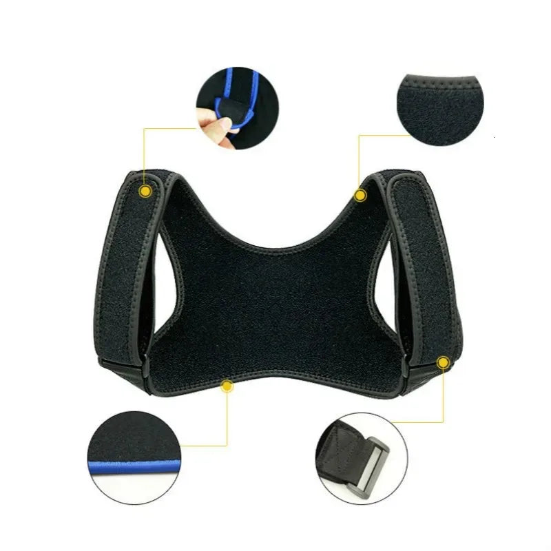 Invisible Back Posture Corrector And Shoulder Brace