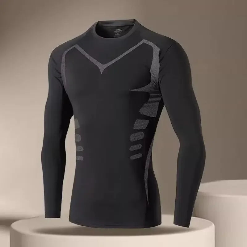 NONECN Men Quick Dry Running T Shirt For Training Performance