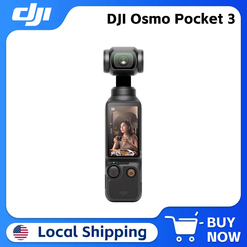 DJI Osmo Pocket 3 3-Axis Gimbal Vlogging Camera 4K 120fps