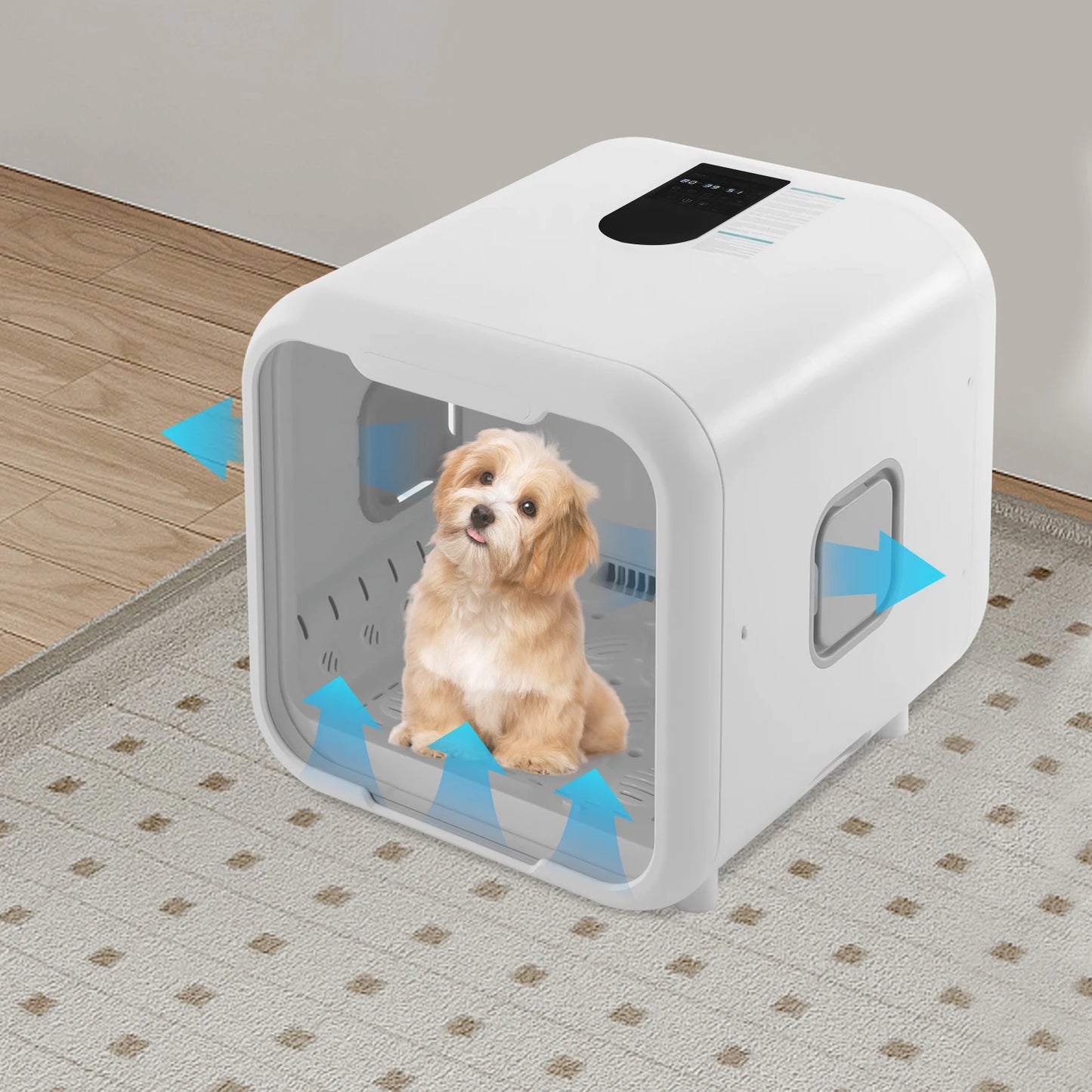 800W Pet Dryer Box For Multi-Cat Grooming