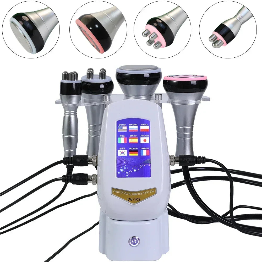Beemyi 4-In-1 40K Cavitation Vacuum Body Slimming and RF
