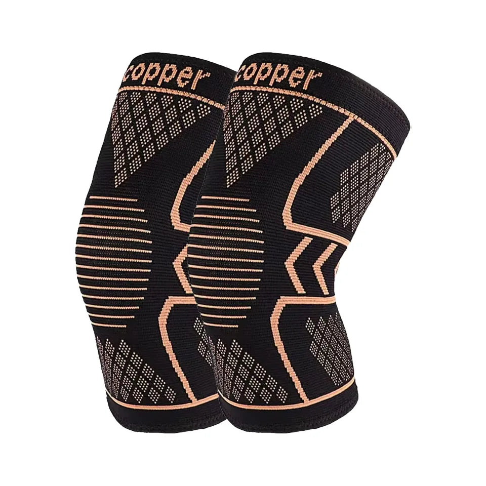 GOBYGO Copper Knee Support Braces Compression Sleeve
