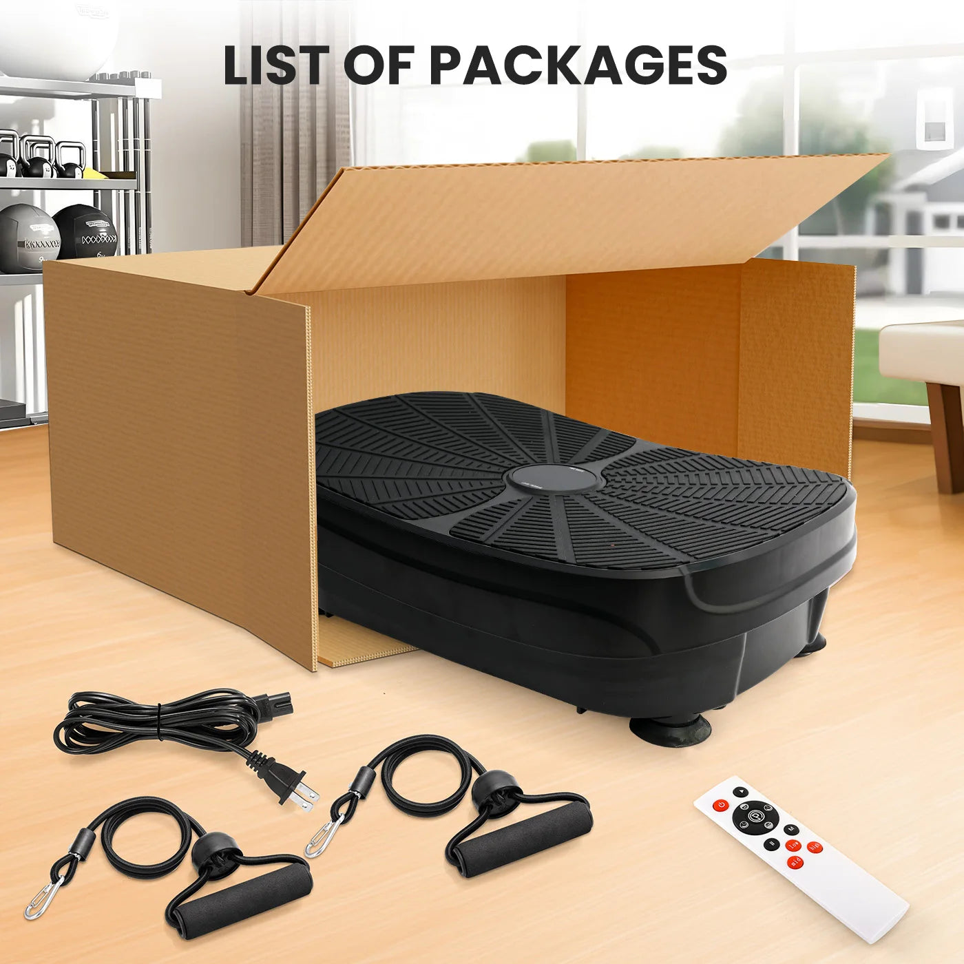 Vibration Plate Exercise Machine For Whole Body Workout
