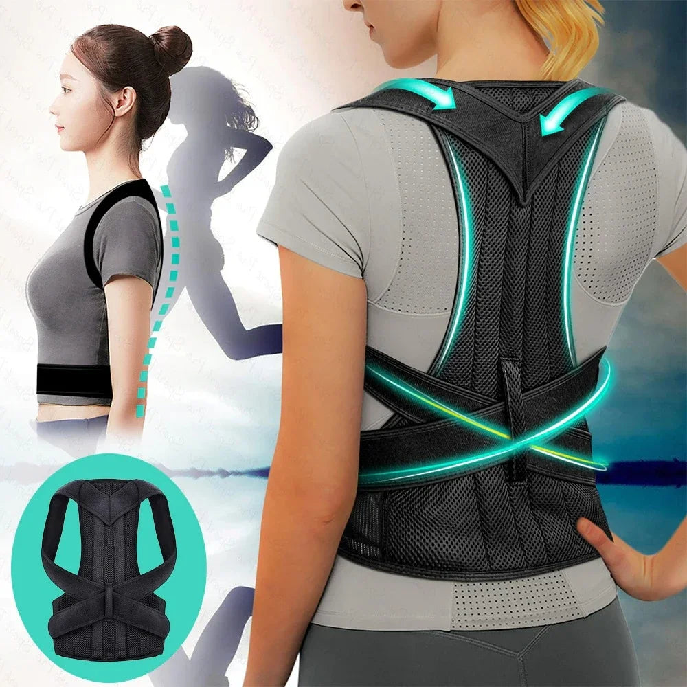 Lumbar Belt Posture Corrector Vest With Back Support