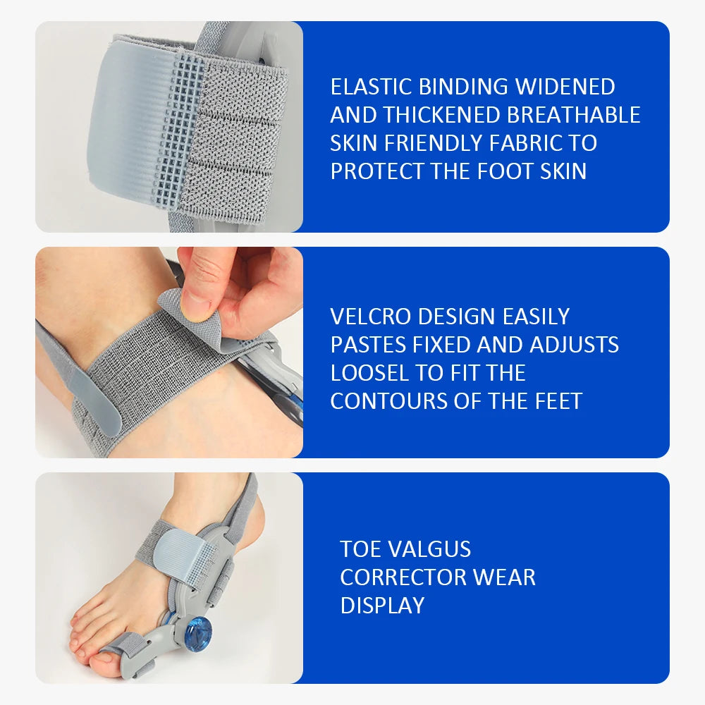 PastSky Bunion Corrector Toe Separator Orthotic Foot Care Device