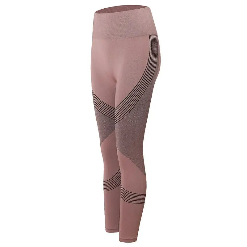 Women Fitness Pants Yoga Leggings High Waist Quick Dry Running