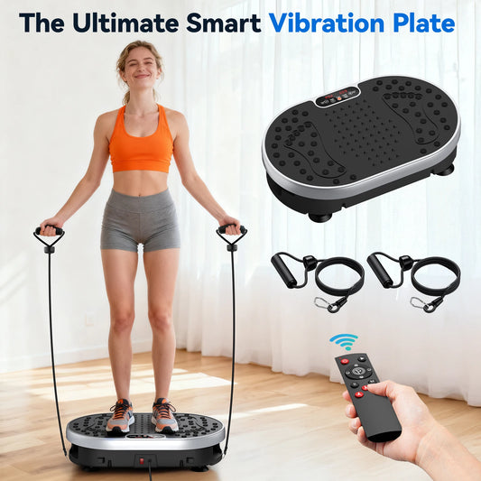 HTMM Vibration Plate Exercise Trainer With 120 Levels