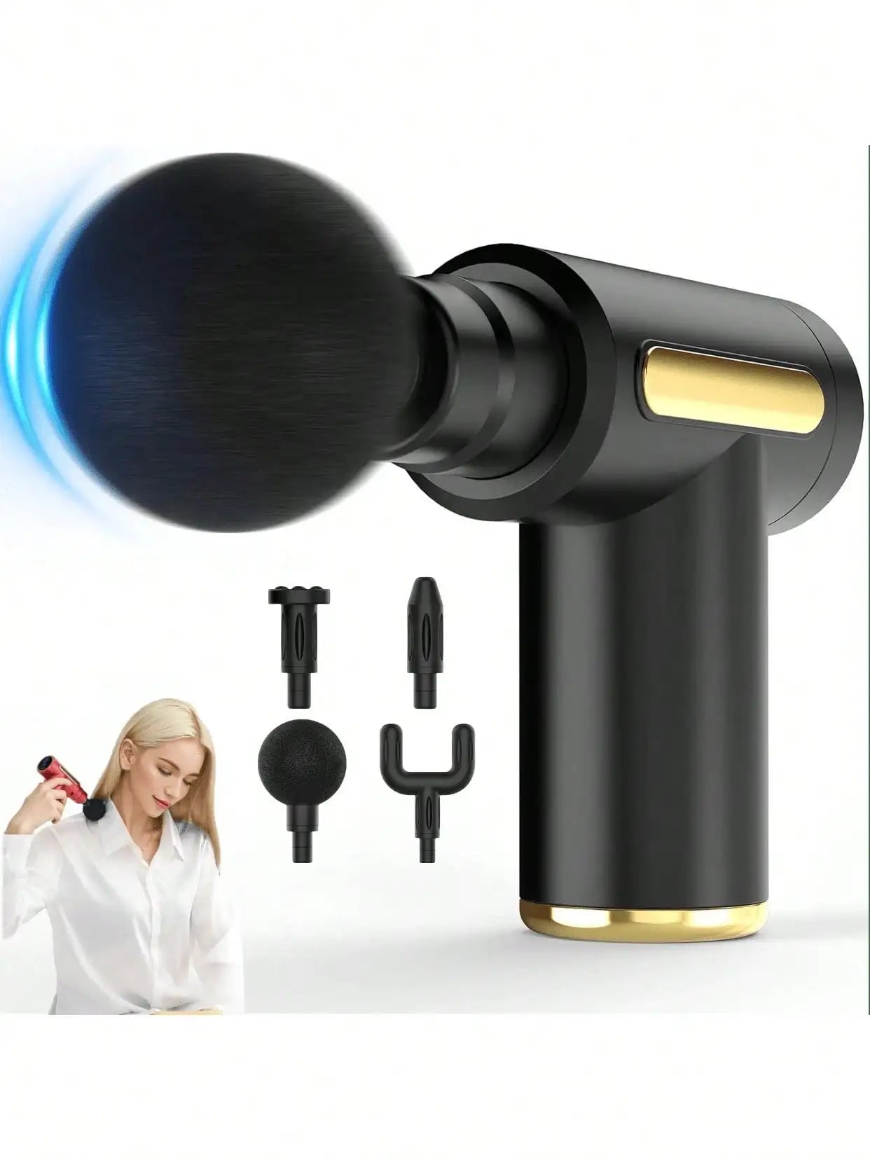 Mini Handheld Deep Tissue Massage Gun For Portable Muscle Recovery