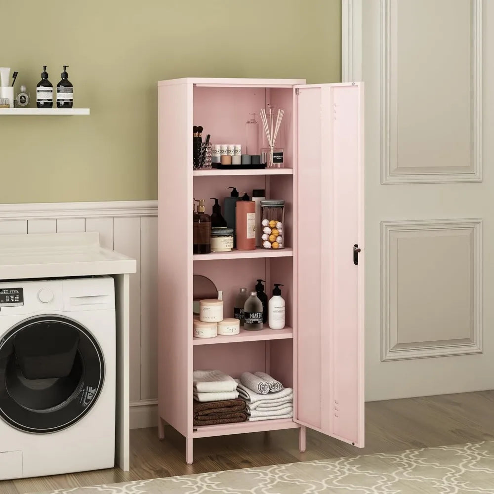 Metal Storage Locker With Digital Lock For School And Home