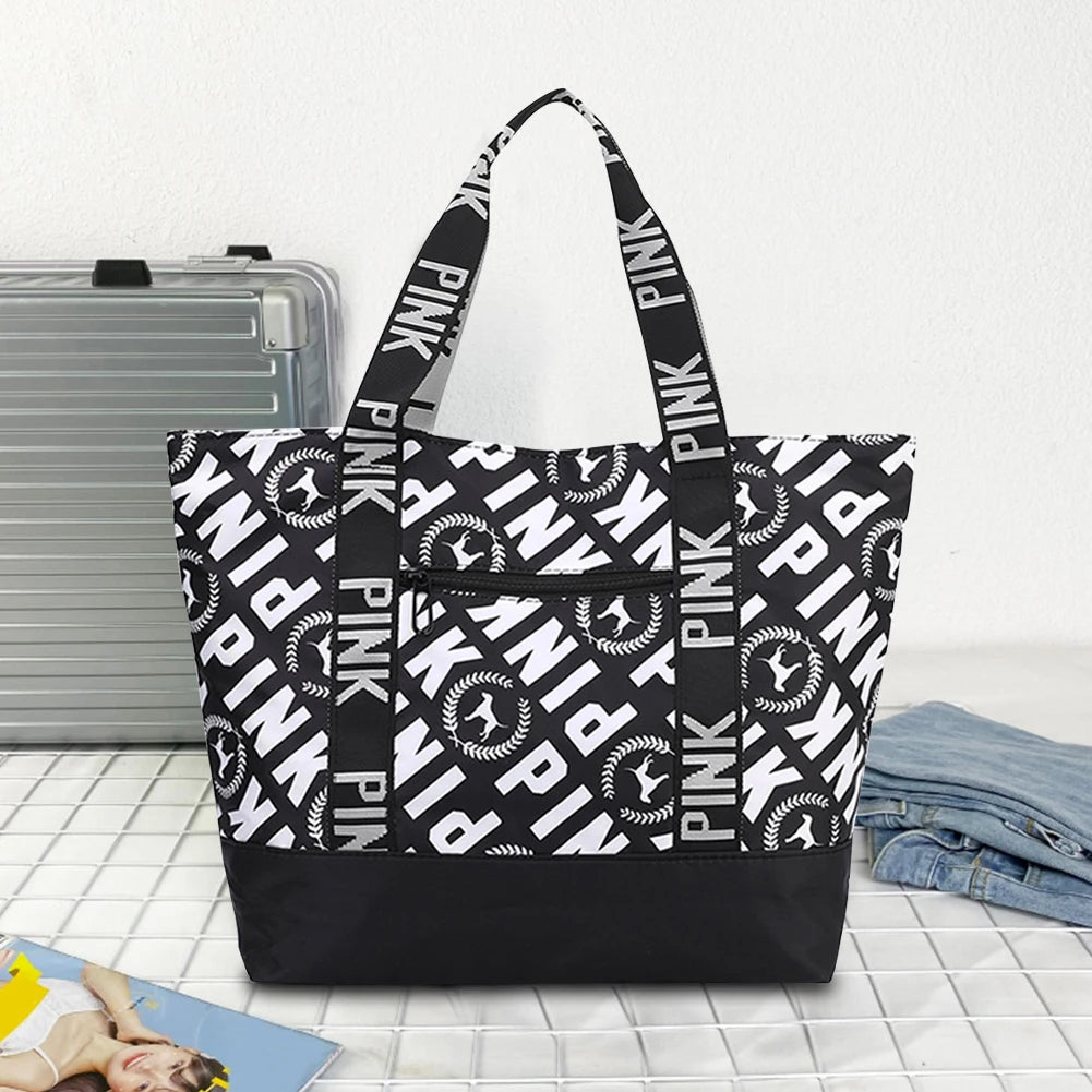 APWIKOGER Nylon Weekender Bag For Travel Fits Bluetooth Earphones