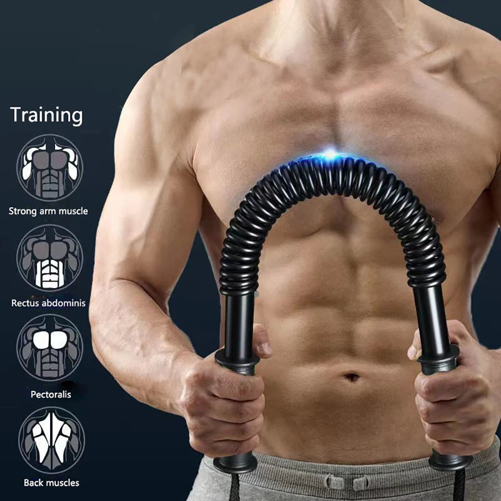 Spring Arm Strength Bar Arm Strength Trainer For Home Use