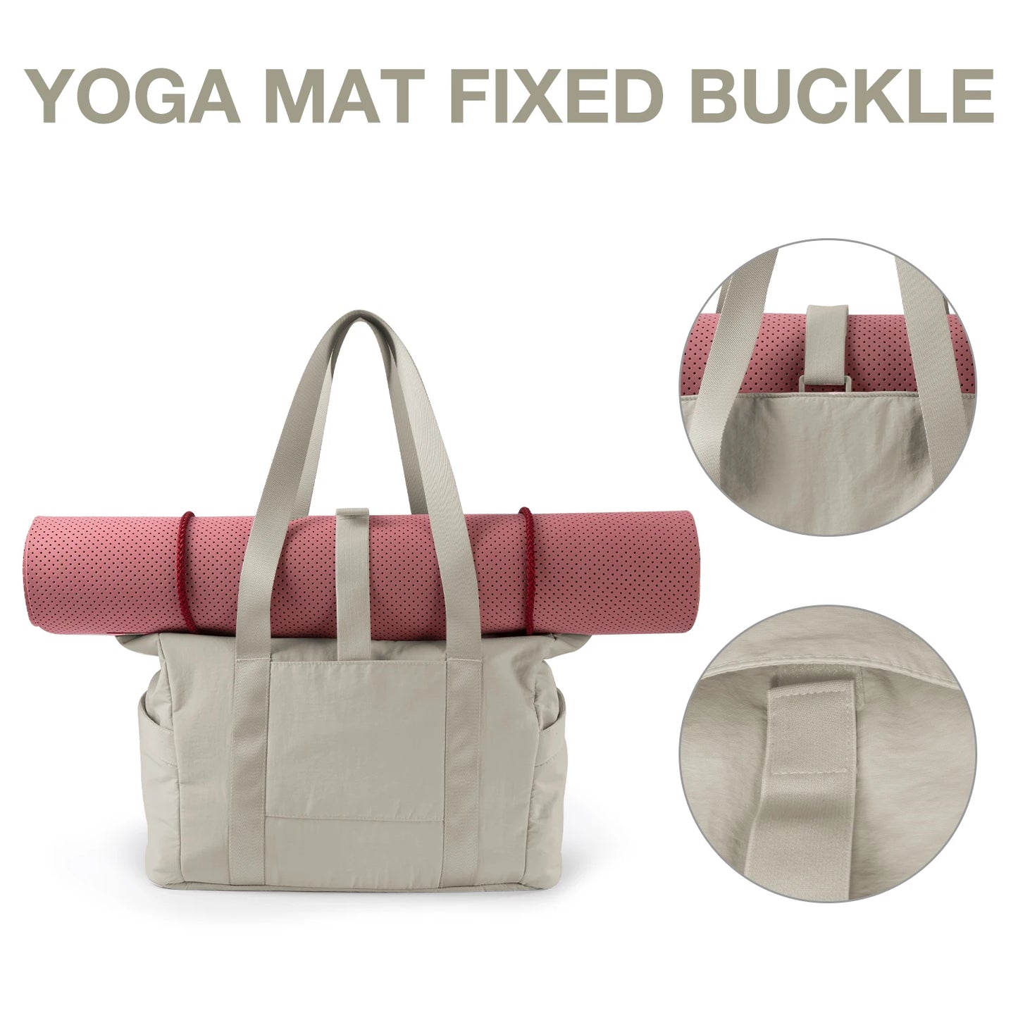 BAGSMART Tote Bag For Women Work Tote With Compartments And Travel