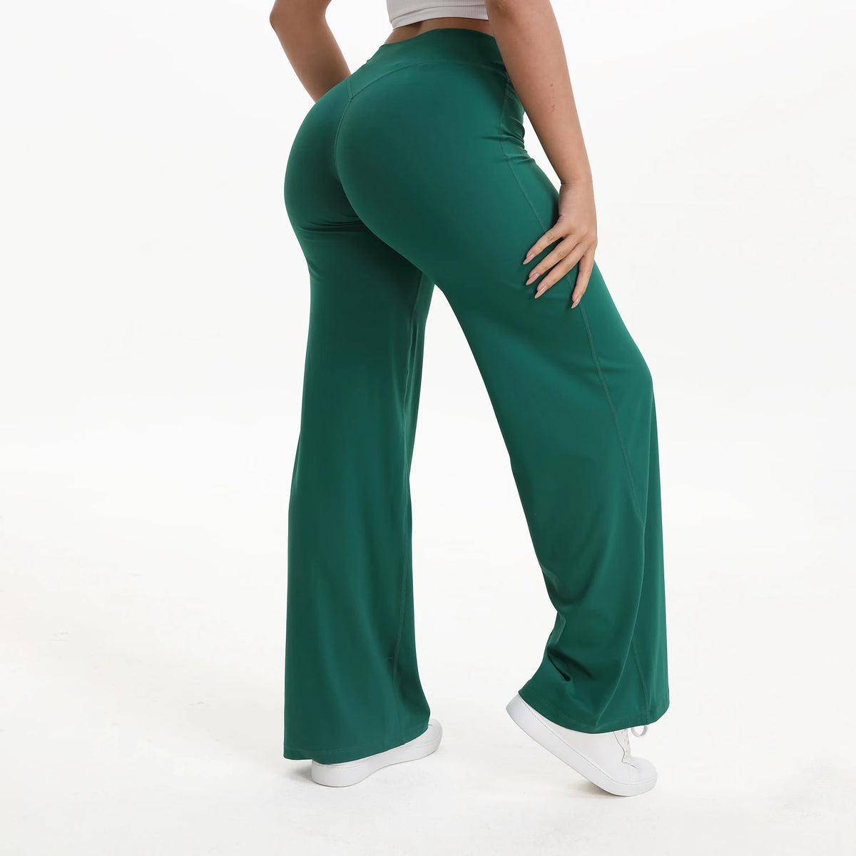 NCLAGEN Women Mid Waist Softmotion Yoga Pants