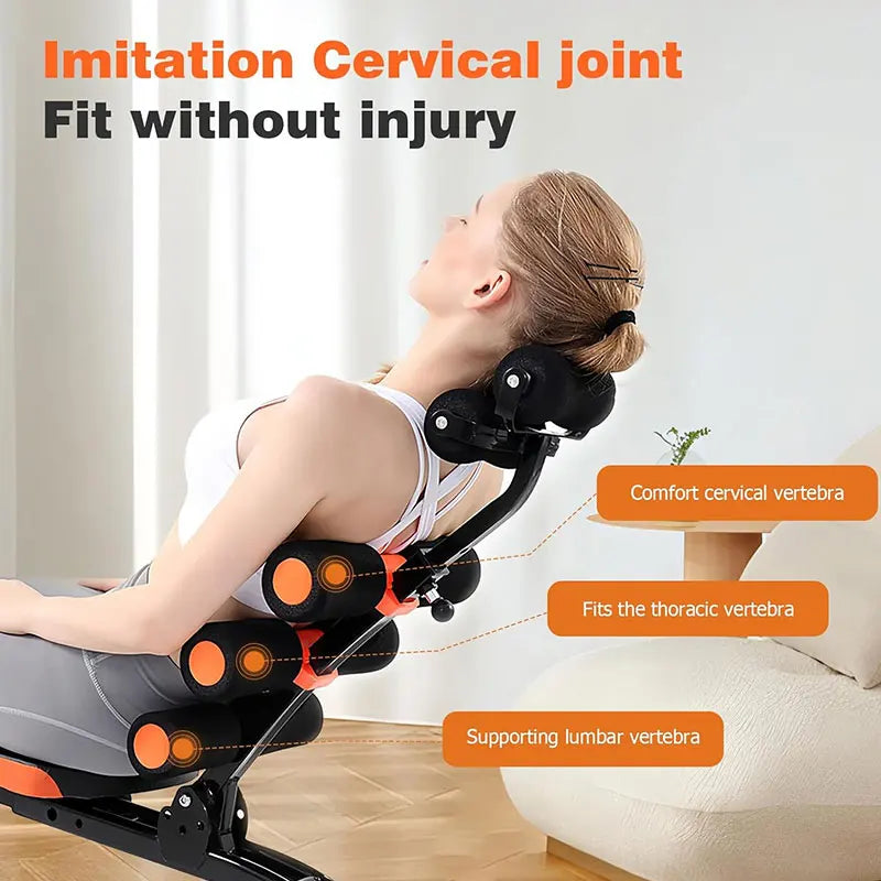 KBQ Foldable Abdominal Exercise Bench Six In One Core Trainer