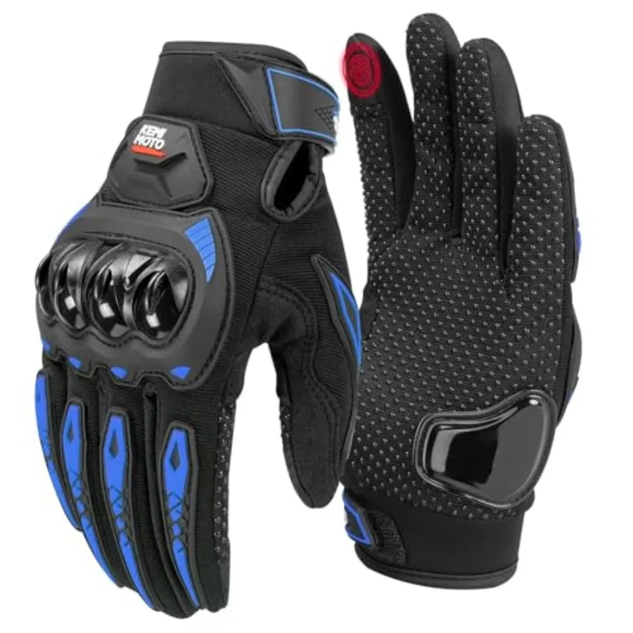 Motorcycle Gloves For Men Women Touchscreen Anti Slip Dirt Bike Riding