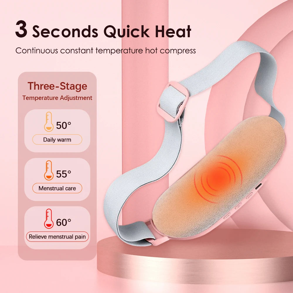 Hailicare Menstrual Heating Pad Warm Palace Belt For Pain Relief