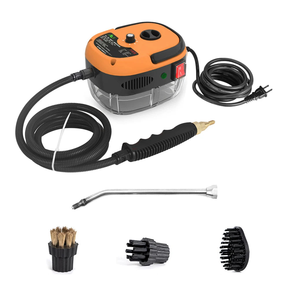 Romellar 1500W Steam Cleaner For Home And Car Cleaning