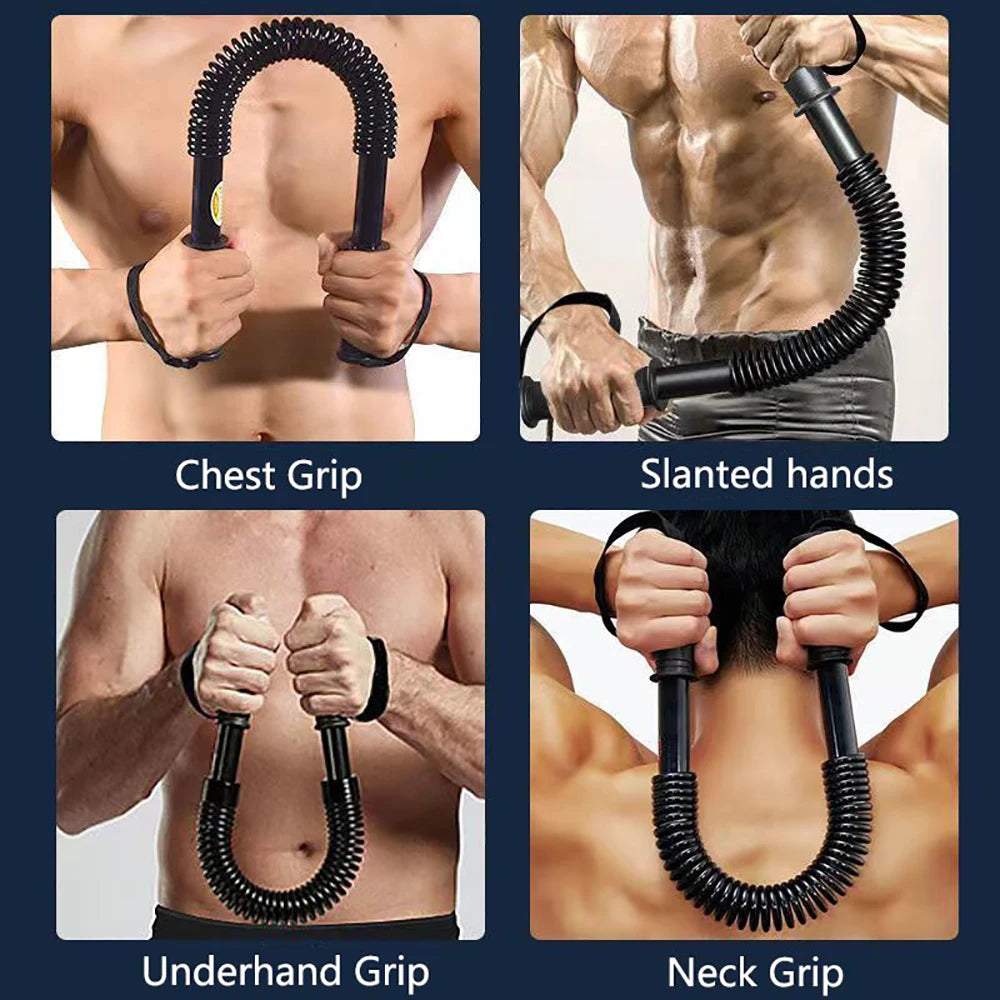 Spring Arm Strength Bar Arm Strength Trainer For Home Use