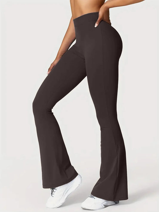 Womens V Waist Gym Leggings Push Up Yoga Pants Tights