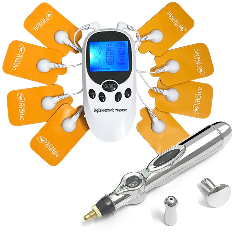 EMS Muscle Massager and Stimulator for Pain Relief and Relaxation