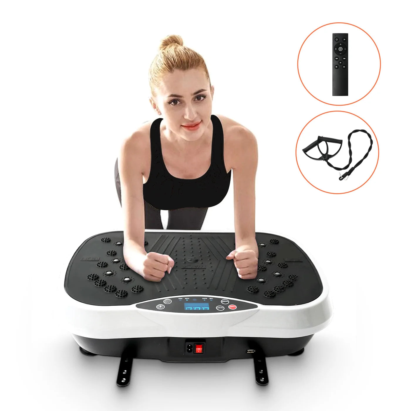 N Vibration Plate Exercise Machine Fat Burning Home Workout