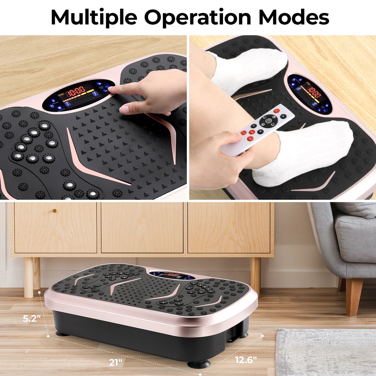 Homfa Vibration Plate Exercise Machine For Whole Body Workout