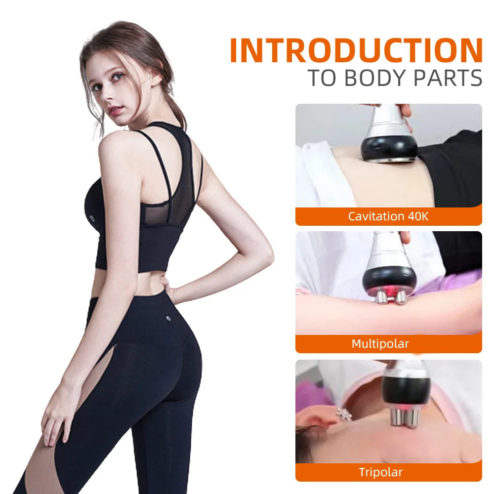 Misshearth 3in1 Slimming Massage Cavitation Machine
